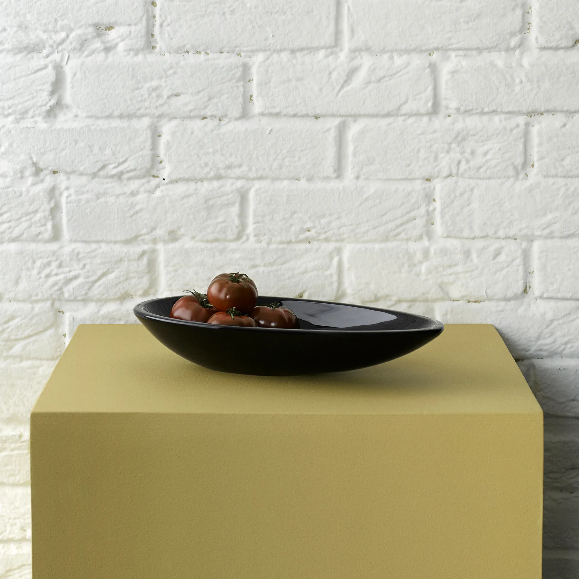 Kokong ovalt bordsfat 35 cm, Brun Kähler