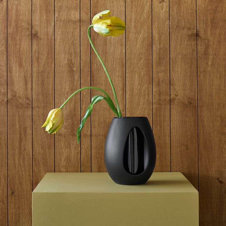 Kokong vas 22 cm, Brun Kähler