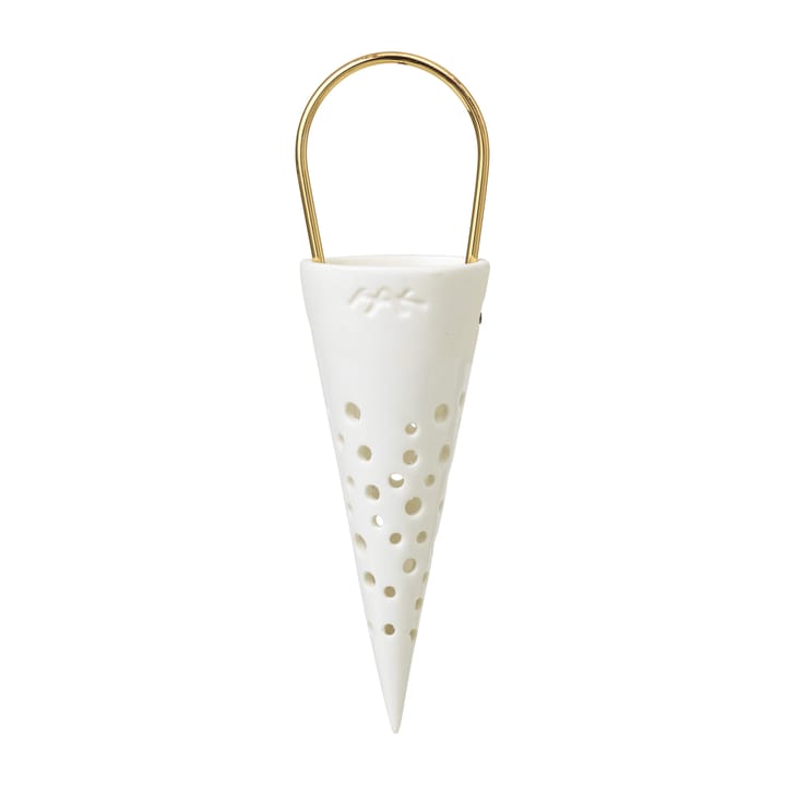 Nobili julstrut julhänge 15 cm - Vit - Kähler