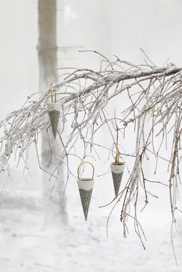 Nobili julstrut julhänge 18 cm - Grön - Kähler