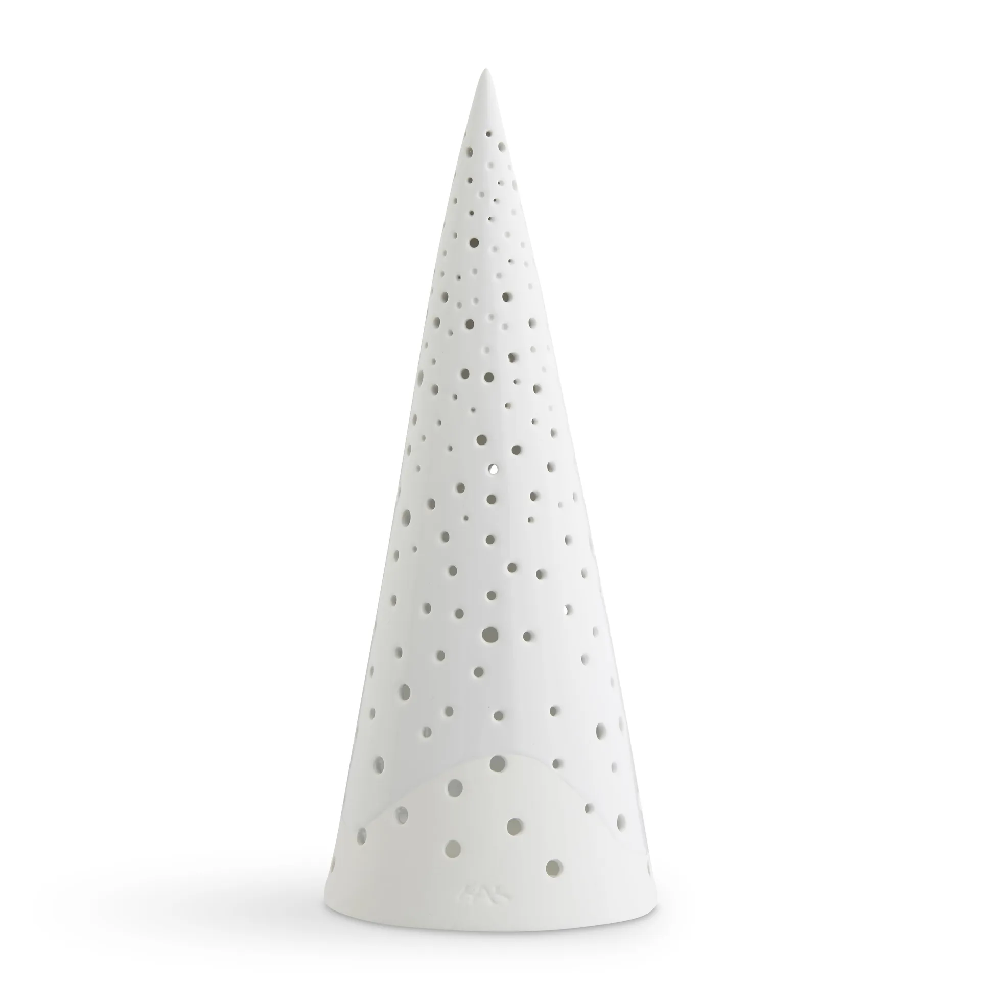 Nobili ljusstake stor, snow white Kähler