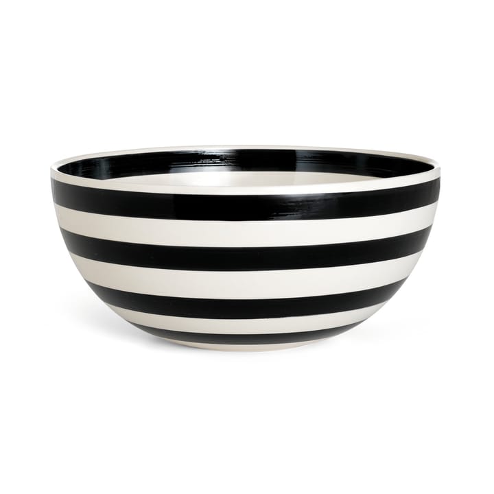 Omaggio skål stor 30 cm, svart Kähler