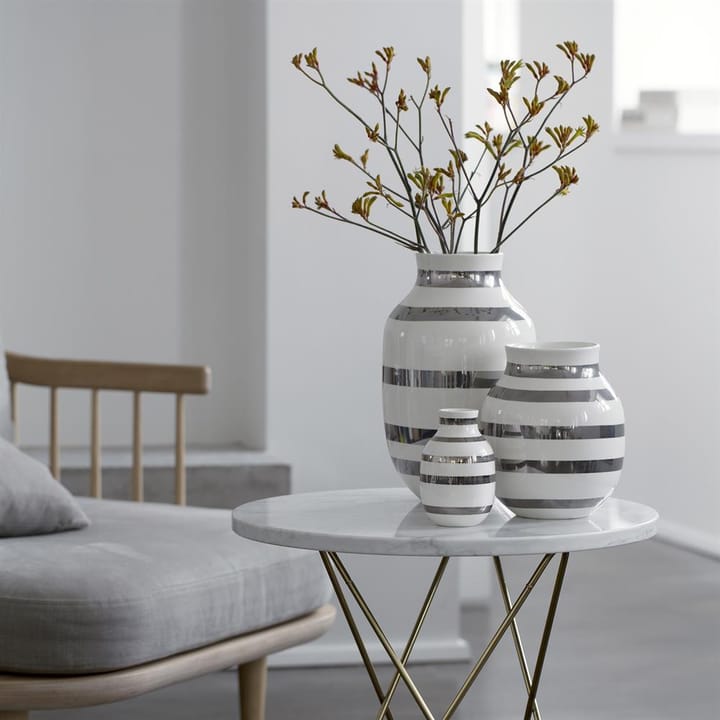 Omaggio vas silver, mellan Kähler