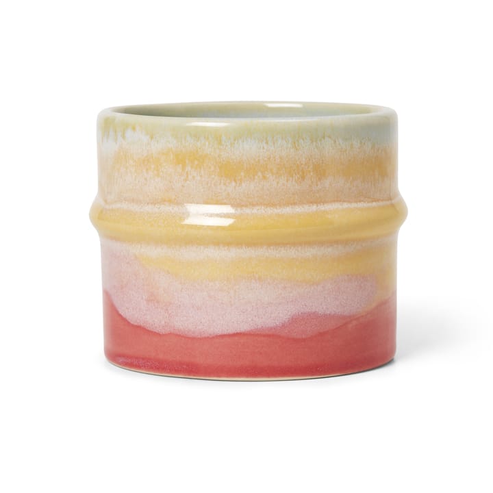 Poppery mugg 27 cl, Mint-pink Kähler