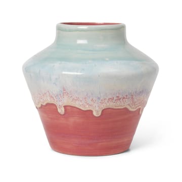 Poppery vas 20,5 cm - Mint-pink - Kähler