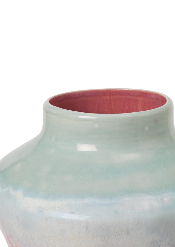 Poppery vas 20,5 cm, Mint-pink Kähler