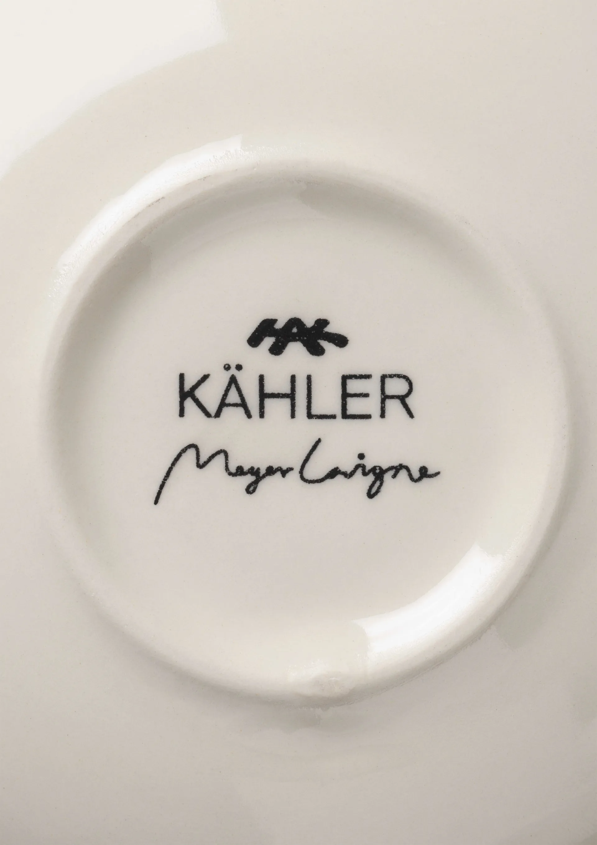 Signature ljusstake, Vit-grön Kähler