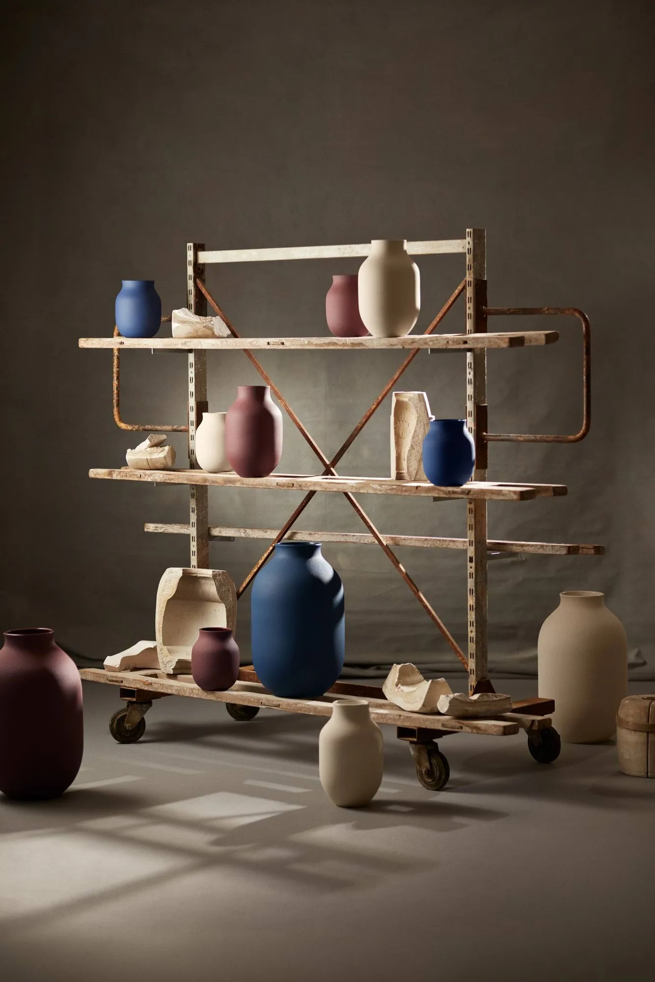 Studio Omaggio vas, Bordeaux, 50 cm Kähler