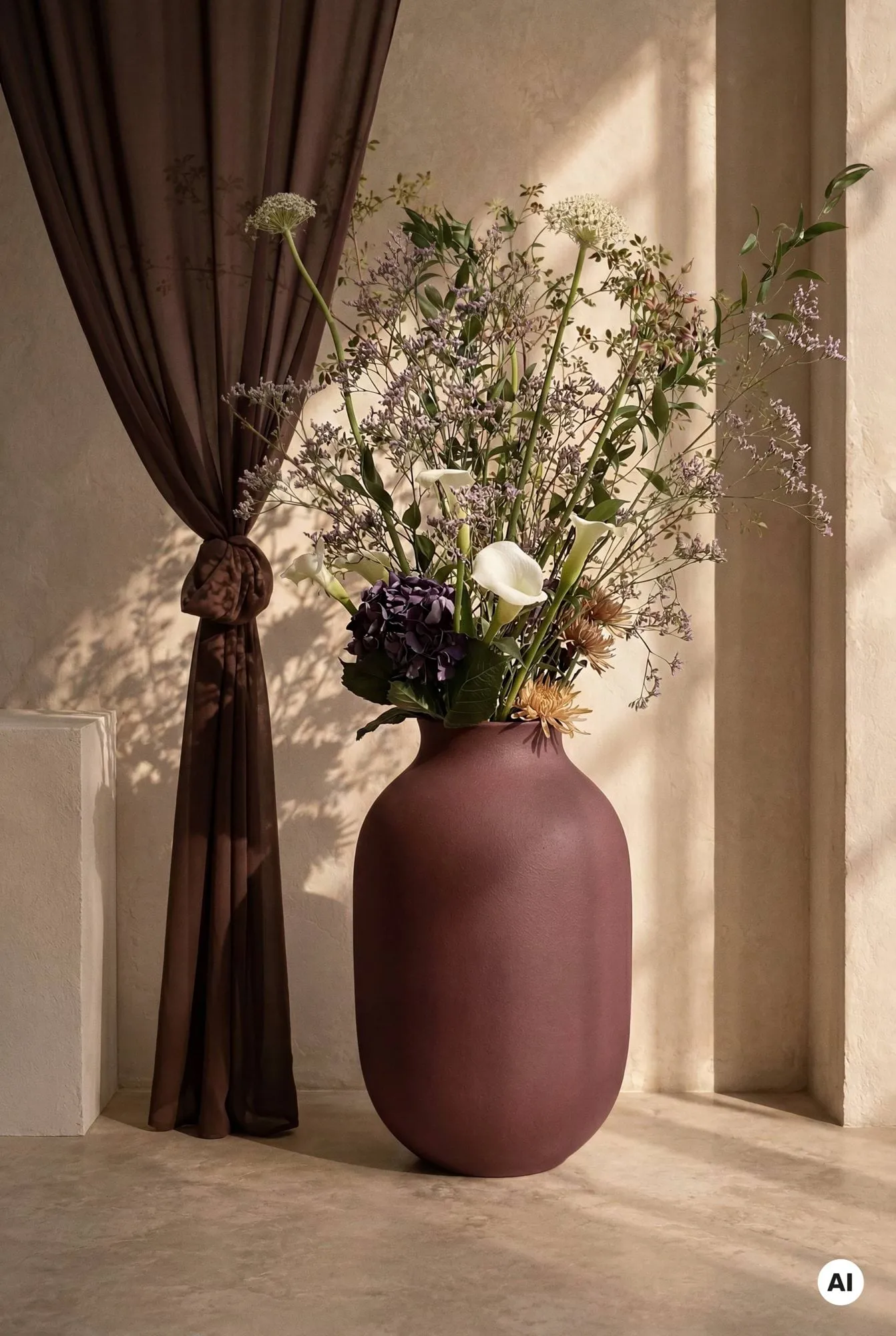 Studio Omaggio vas, Bordeaux, 50 cm Kähler