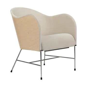 El Novillero fåtölj - Läder Nubuck 501-matt kromat stativ - Källemo