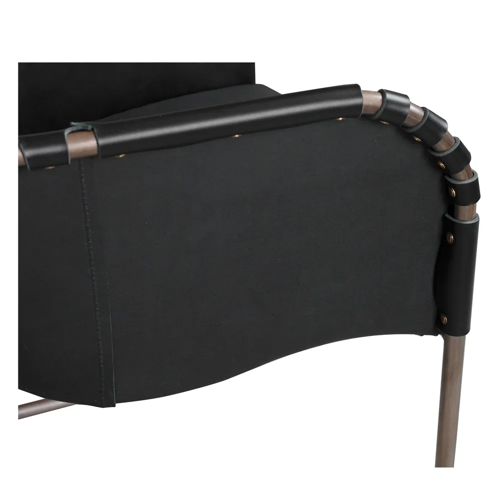 Ingo fåtölj, Cigarrbrun-kopparbehandlad Källemo