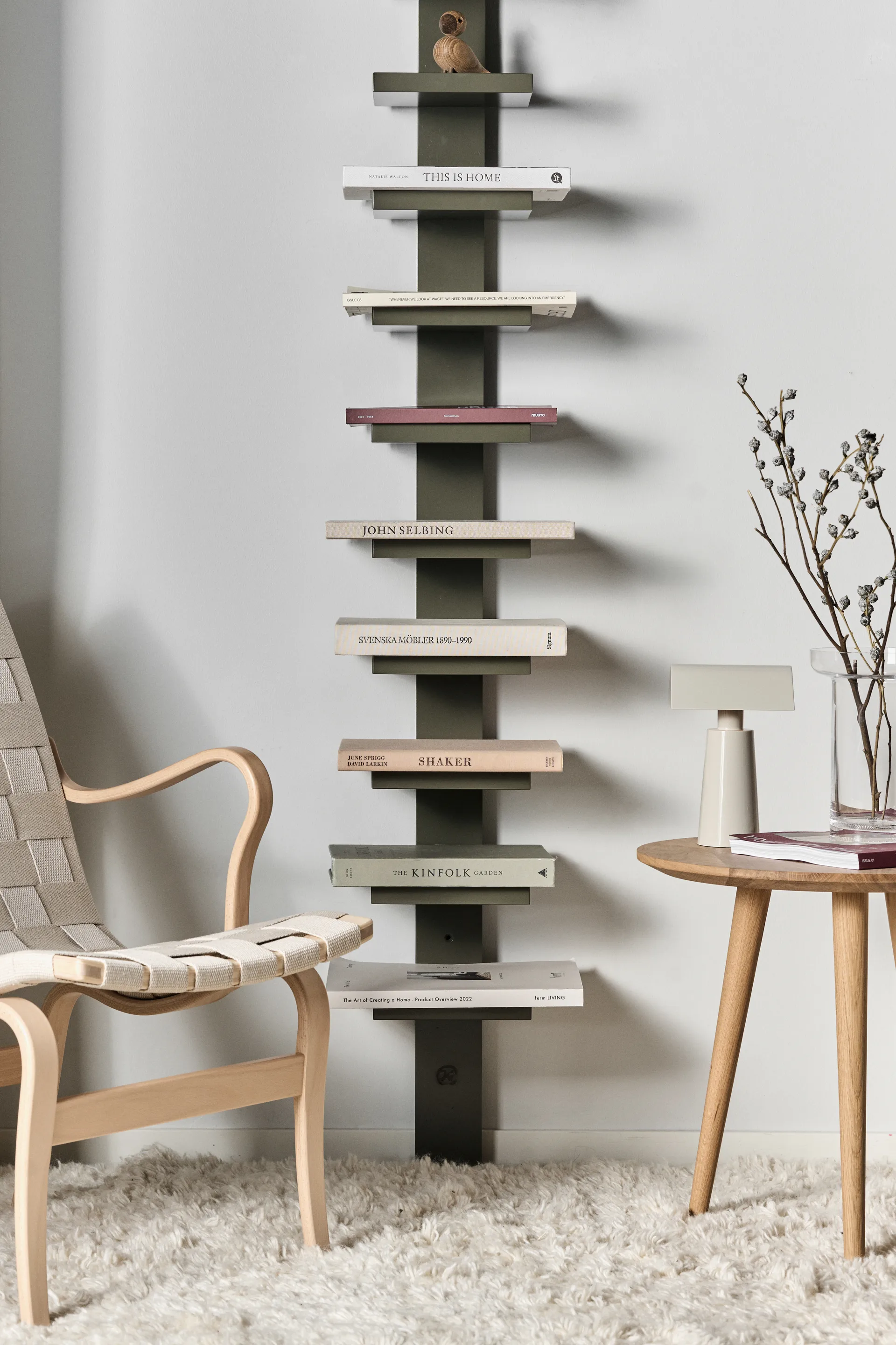 Pilaster hylla jubileumsutgåva Svenssons 125 år, Mörkgrön Källemo