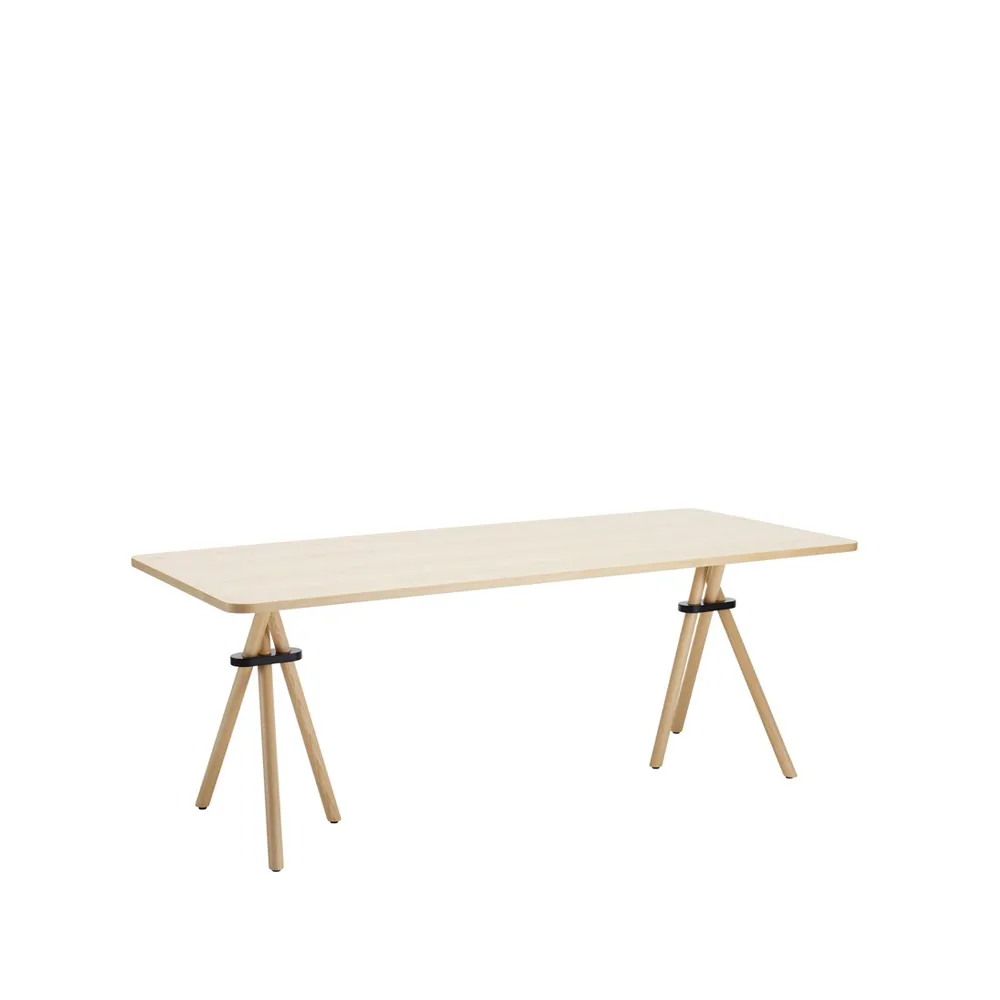 Bouquet BQ1 matbord, Ek klarlack 90x200 cm Karl Andersson & Söner