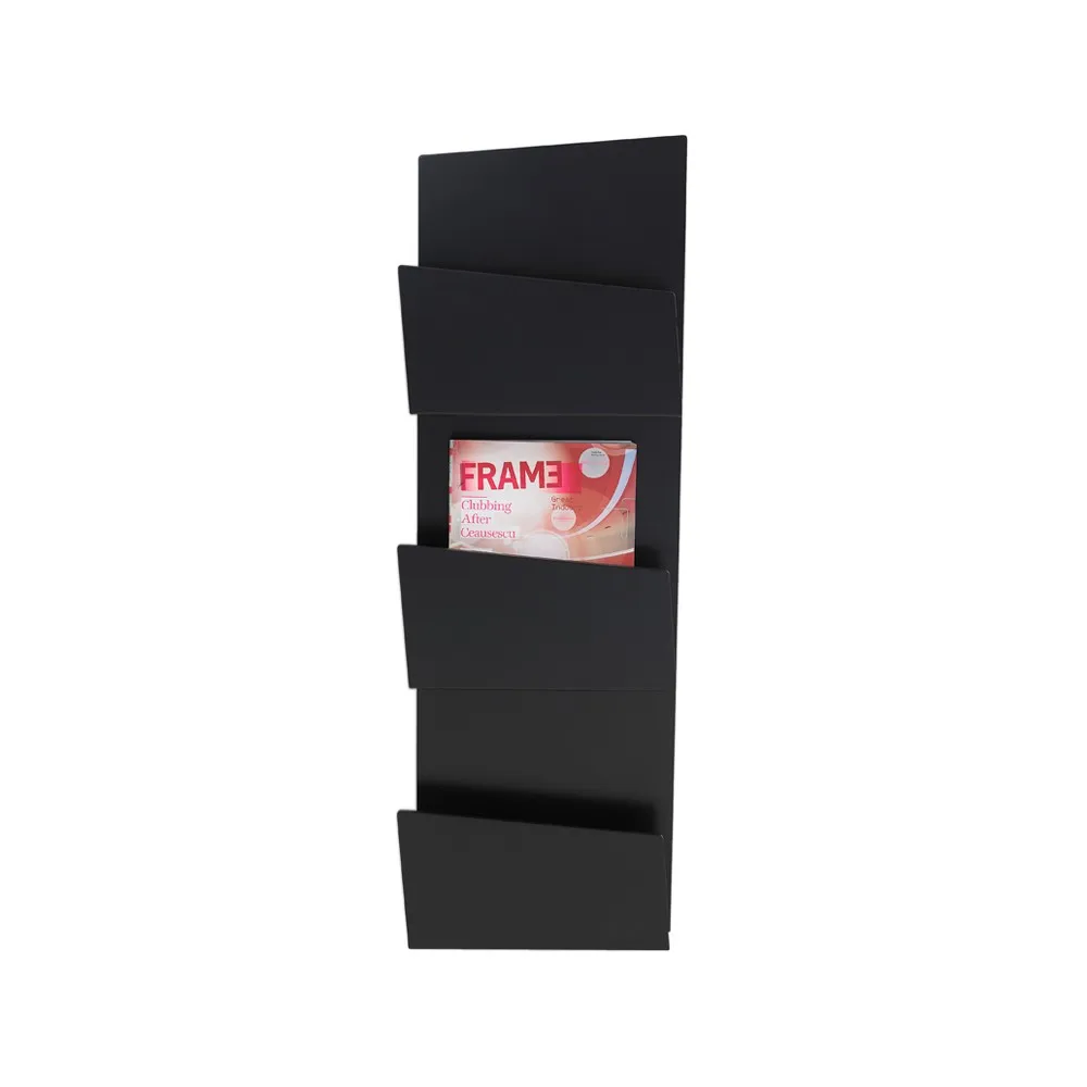 Collar stående tidskriftshylla, Svartlack col.58 Karl Andersson & Söner