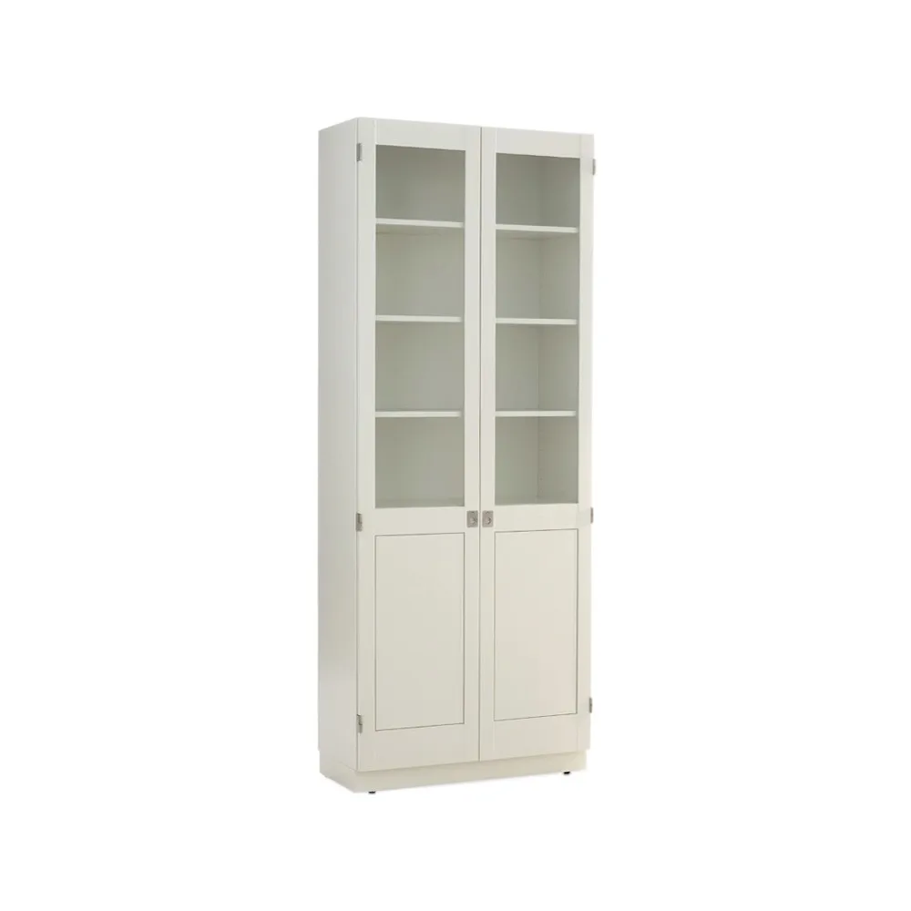 KA72 735 vitrinskåp 80x202 cm, Snövitlack col.81 Karl Andersson & Söner