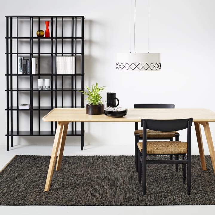 Level hylla/rumsavdelare hög, Grålack col.84, 110x190 cm Karl Andersson & Söner