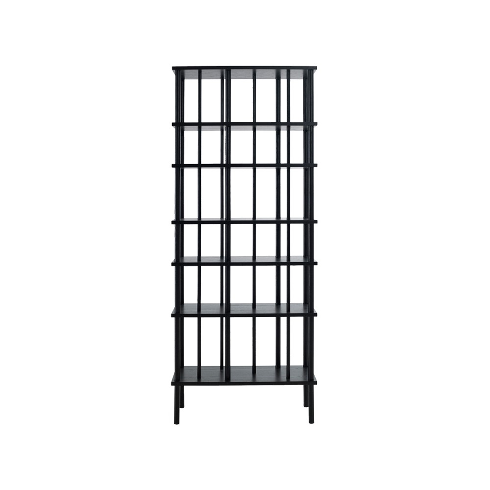 Karl Andersson & Söner Level hylla/rumsavdelare hög Svartlack col.58, 75x190 cm