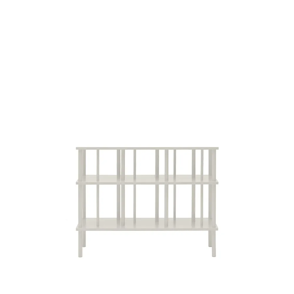 Level hylla/rumsavdelare låg, Grålack col.84, 86x110 cm Karl Andersson & Söner