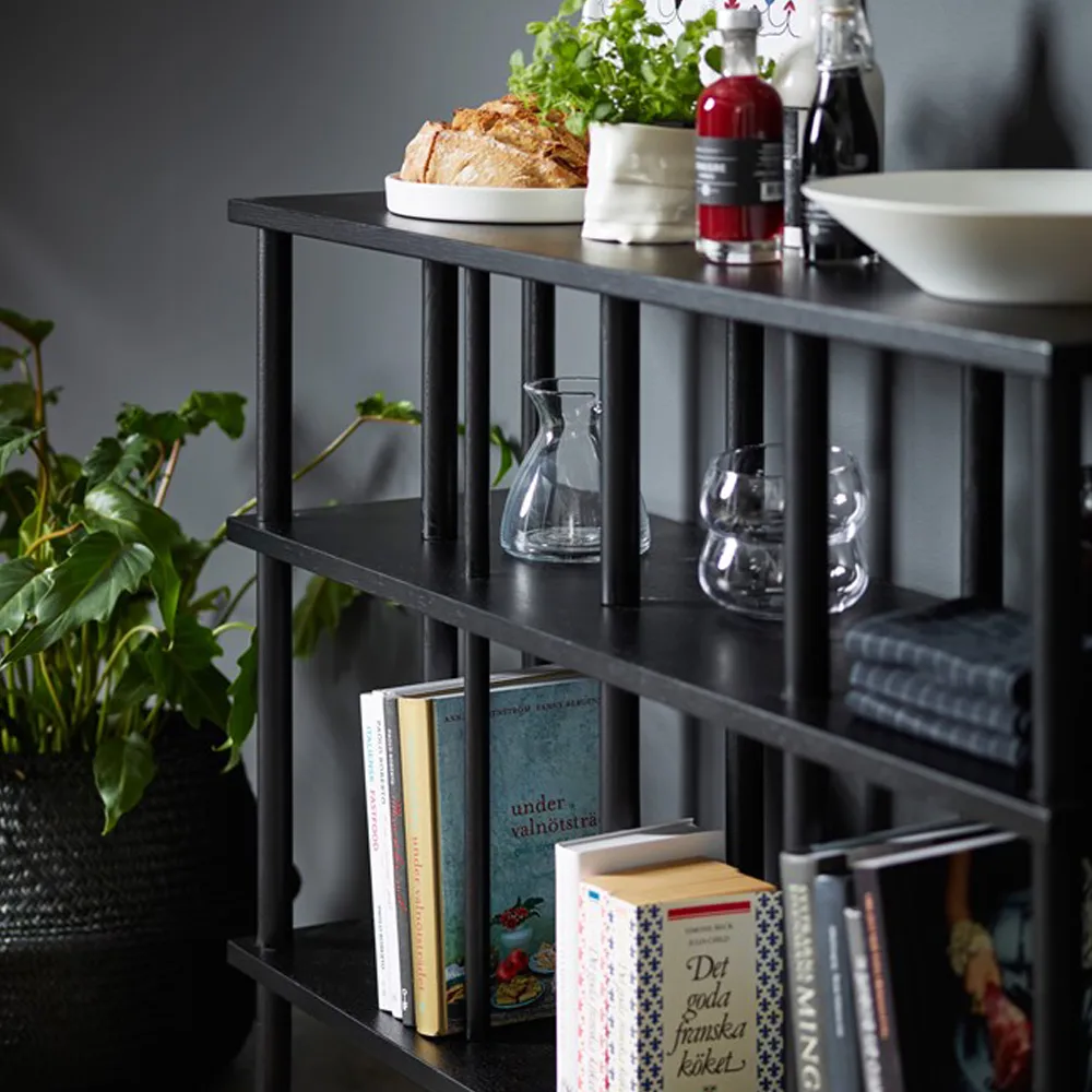 Level hylla/rumsavdelare låg, Gul col.62, 75x86 cm Karl Andersson & Söner