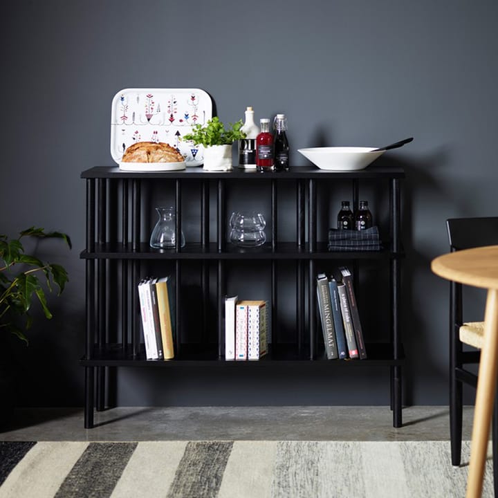Level hylla/rumsavdelare låg, Rödlack col.67, 86x170 cm Karl Andersson & Söner