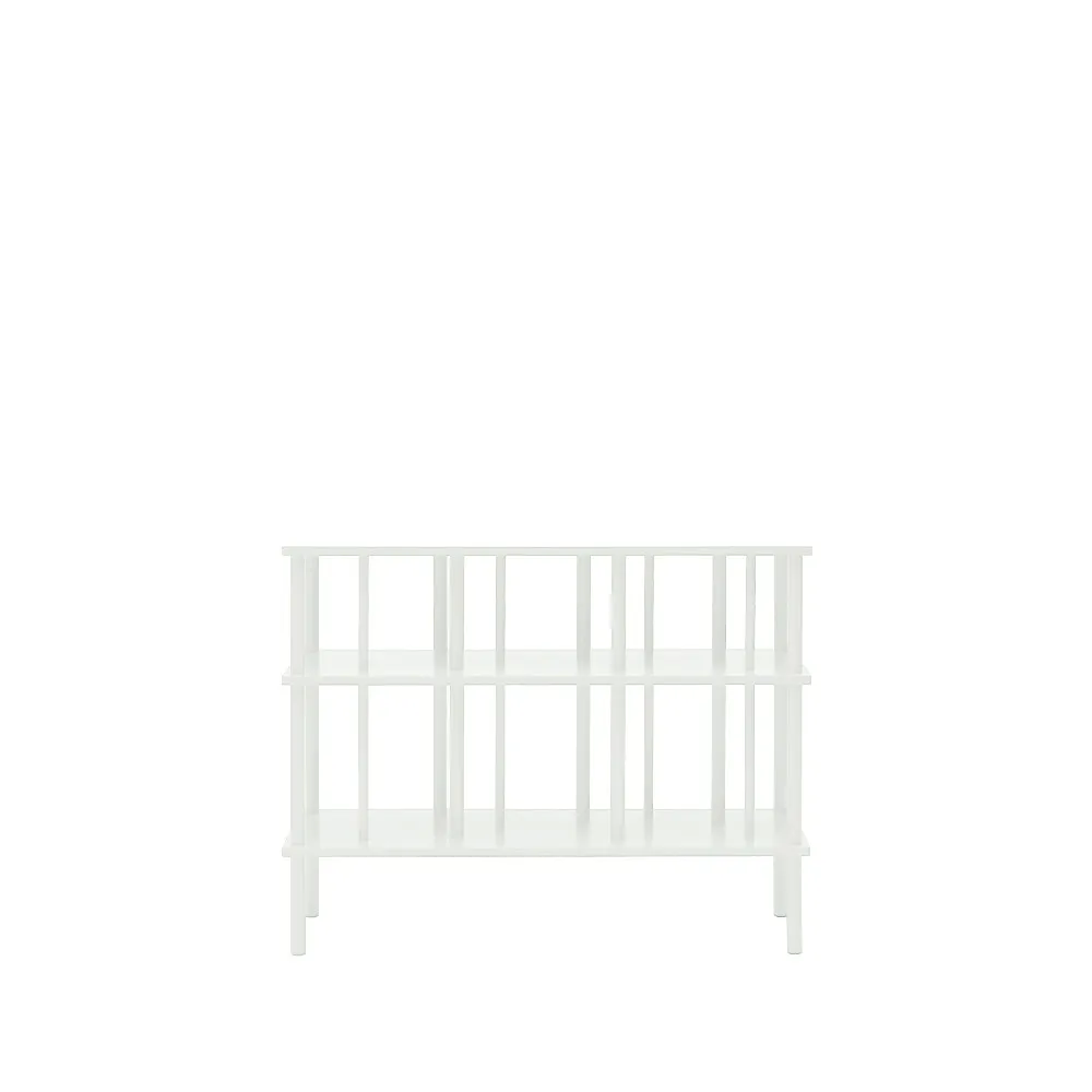 Level hylla/rumsavdelare låg, Vitlack col.82, 86x110 cm Karl Andersson & Söner