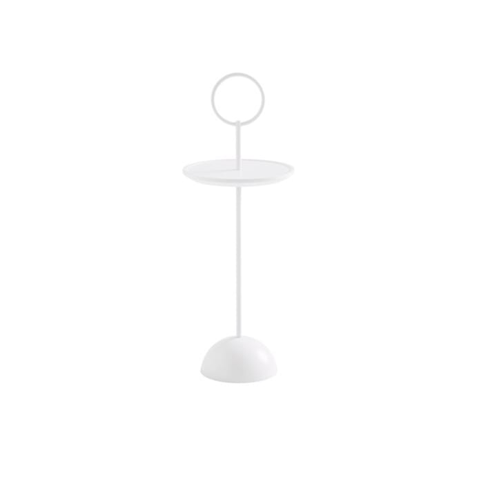 Lollipop bord med ring Ø29xH55 cm - Snövit - Karl Andersson & Söner