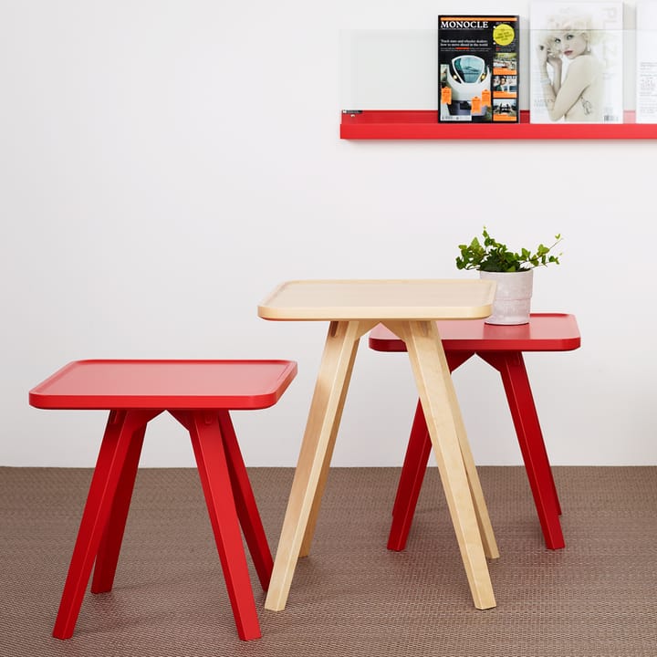 Mill bord kvadratiskt - Björk klarlack 45x45 cm - Karl Andersson & Söner
