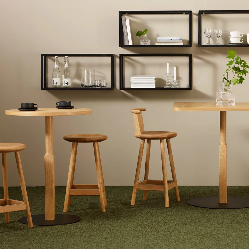 Milo pall, Naturläder vitpigment ask Karl Andersson & Söner