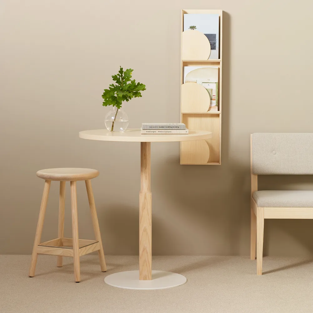 Milo pall, Naturläder vitpigment ask Karl Andersson & Söner