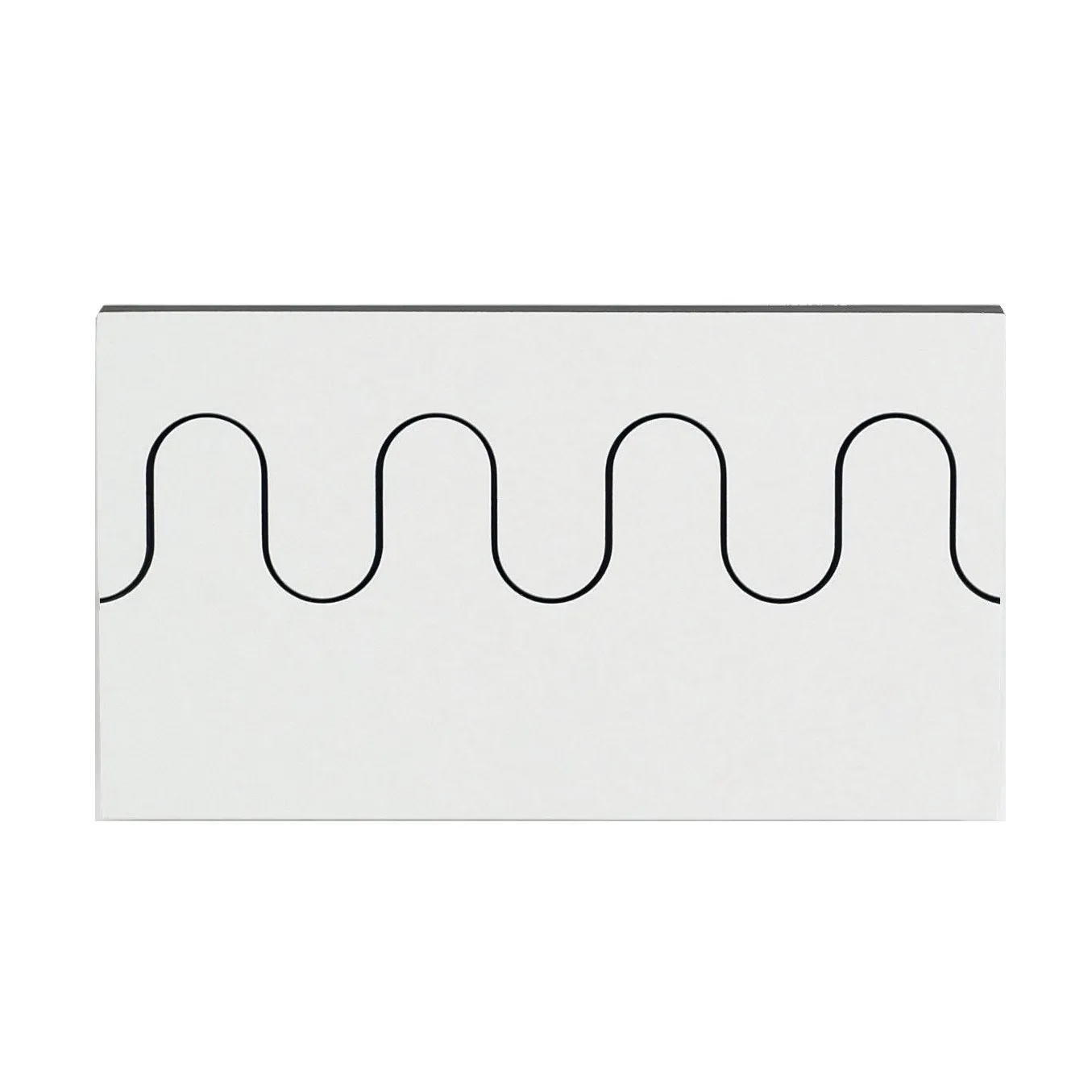 Ponoq klädhängare, 4 krokar ut vit, in svart Karl Andersson & Söner