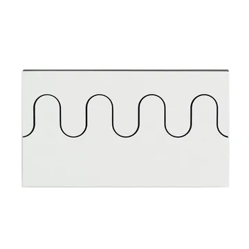 Ponoq klädhängare - 4 krokar ut vit, in svart - Karl Andersson & Söner