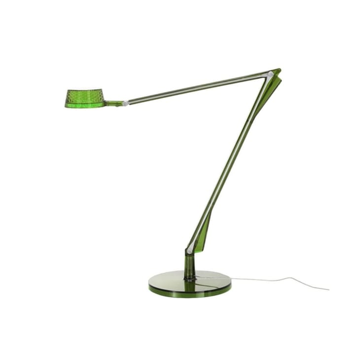 Aledin Dec skrivbordslampa - transparent grön - Kartell