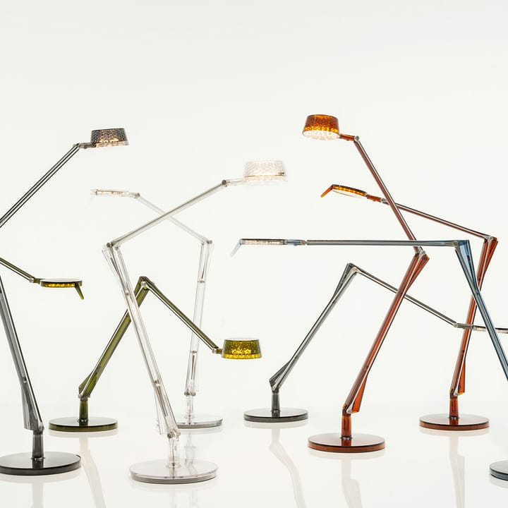 Aledin Tec skrivbordslampa - transparent blå - Kartell