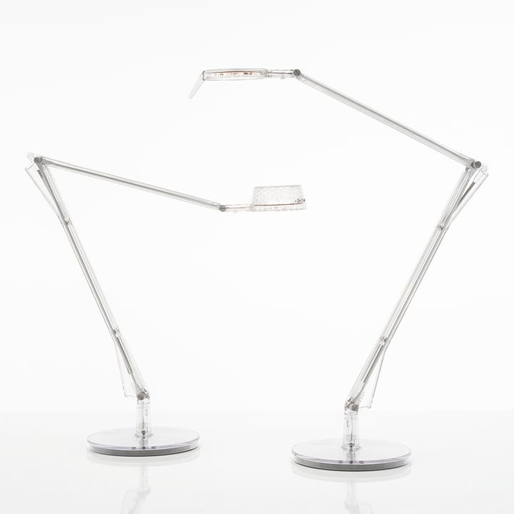 Aledin Tec skrivbordslampa - transparent blå - Kartell