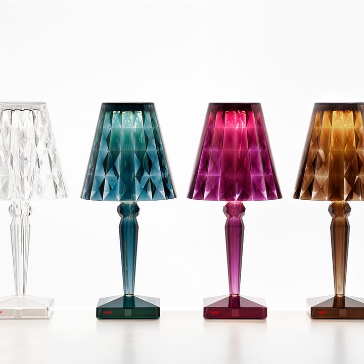 Big Battery bordslampa - plum - Kartell