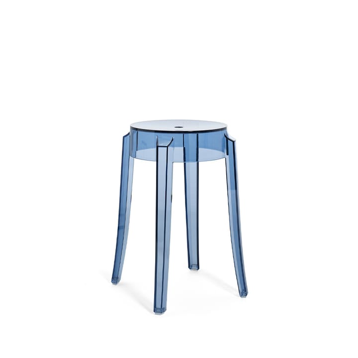 Charles Ghost pall - powder blue, låg - Kartell