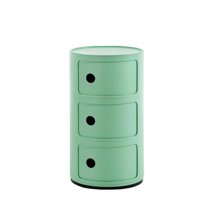 Componibili Bio - green, 3 skjutdörrar - Kartell