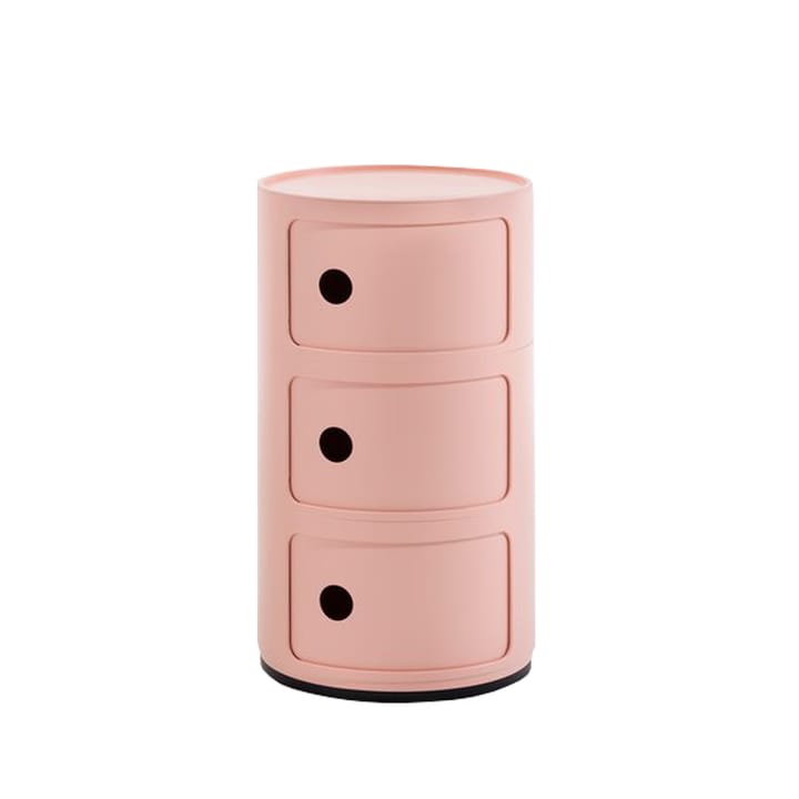 Componibili Bio - pink, 3 skjutdörrar - Kartell