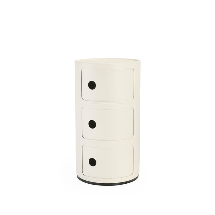Componibili Mat - white, 3 skjutdörrar - Kartell