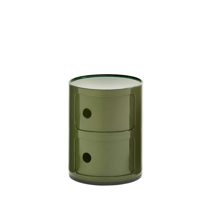 Componibili Round  - green, 2 skjutdörrar - Kartell