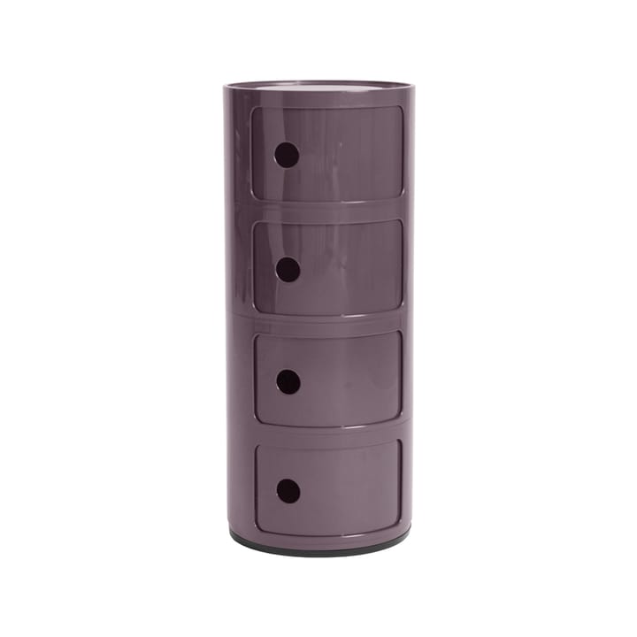 Componibili Round  - lavender, 4 skjutdörrar - Kartell