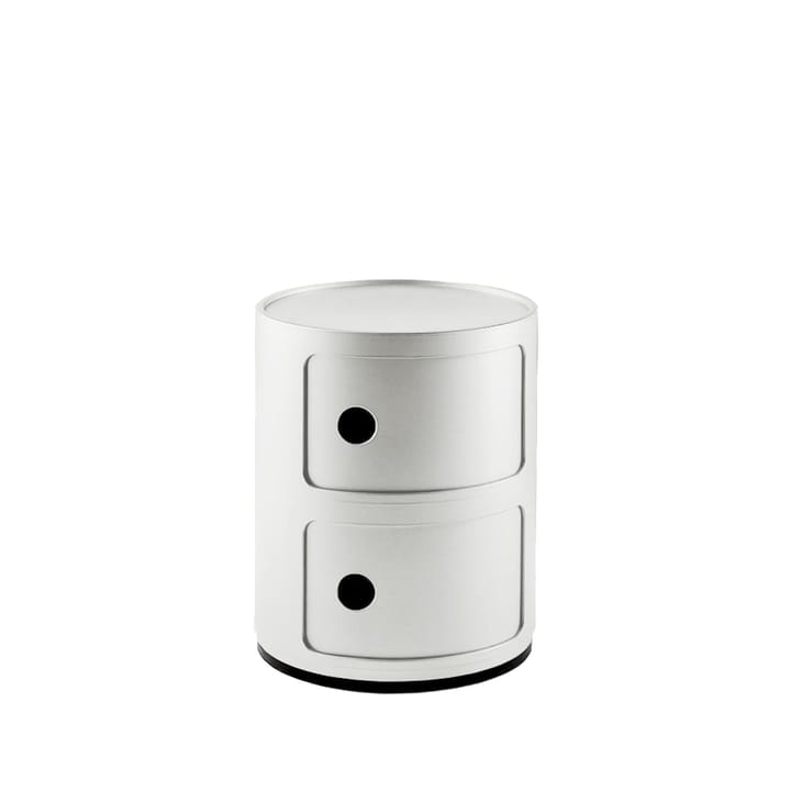 Componibili Round  - white, 2 skjutdörrar - Kartell