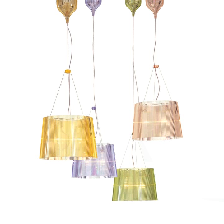 Gé pendel - transparent rose - Kartell