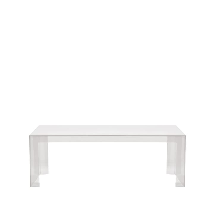 Invisible sidobord - crystal, h.40cm - Kartell