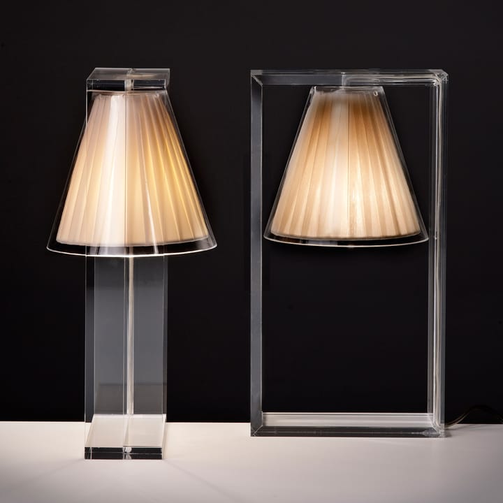 Light-Air bordslampa - azure, textilskärm - Kartell