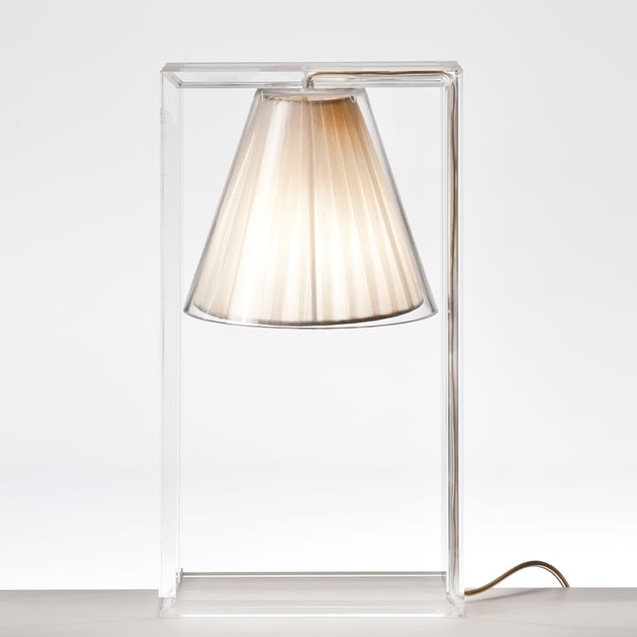 Light-Air bordslampa - beige, textilskärm - Kartell