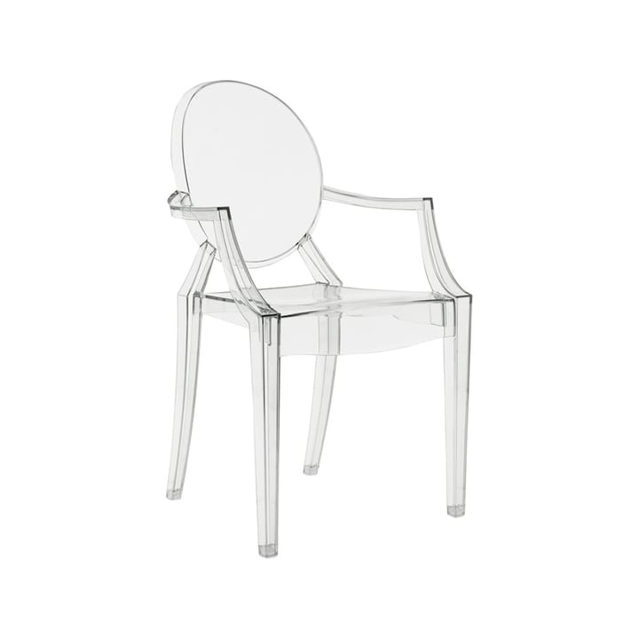 Louis Ghost karmstol - transparent crystal - Kartell