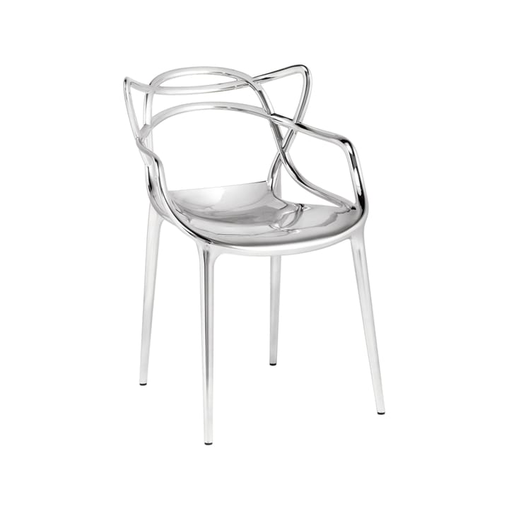 Masters stol - metallic chrome - Kartell