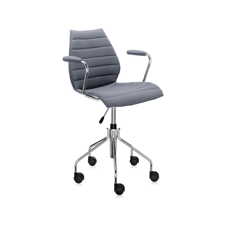 Maui Soft kontorsstol - tyg grey - Kartell