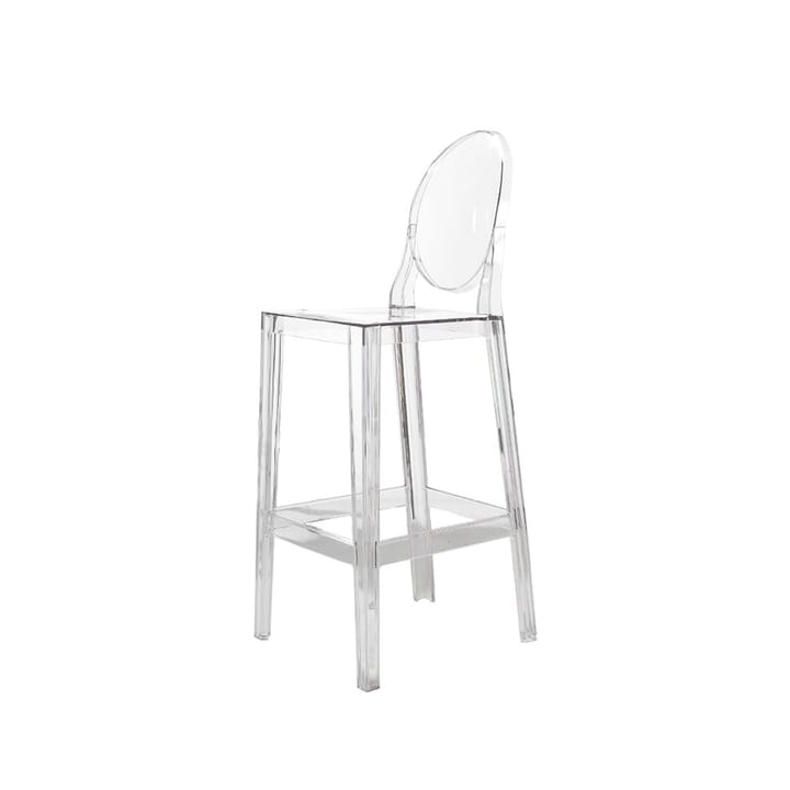 One more barstol låg - crystal - Kartell